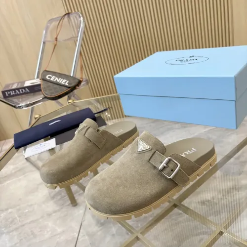 Prada Slippers For Women #1455887 $92.00 USD, Wholesale Replica Prada Slippers