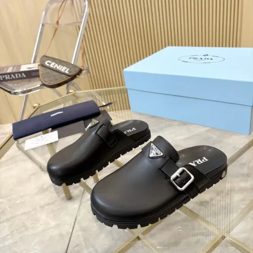 Prada Slippers For Men #1455888 $92.00 USD, Wholesale Replica Prada Slippers