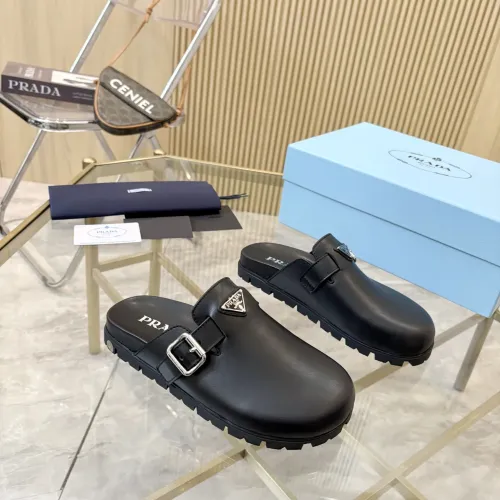 Replica Prada Slippers For Men #1455888 $92.00 USD for Wholesale