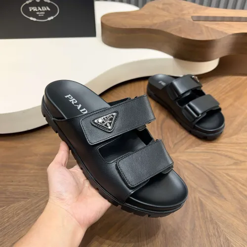 Prada Slippers For Men #1455893 $98.00 USD, Wholesale Replica Prada Slippers