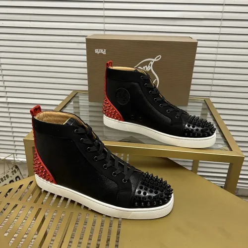 Christian Louboutin High Top Shoes For Men #1456006