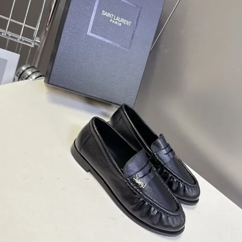 Yves Saint Laurent YSL Leather Shoes For Men #1456118 $125.00 USD, Wholesale Replica Yves Saint Laurent YSL Leather Shoes