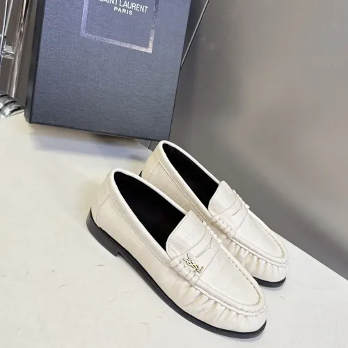Yves Saint Laurent YSL Leather Shoes For Men #1456130 $125.00 USD, Wholesale Replica Yves Saint Laurent YSL Leather Shoes
