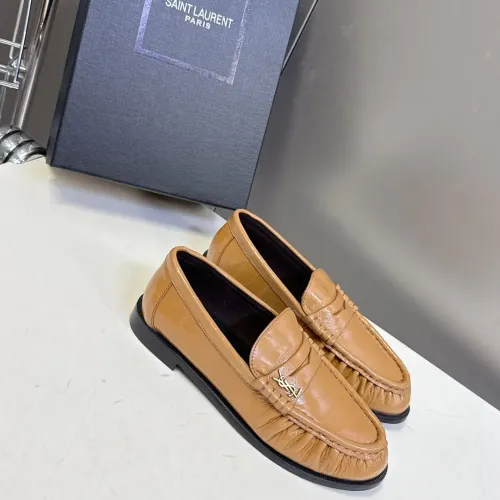 Yves Saint Laurent YSL Leather Shoes For Men #1456132 $125.00 USD, Wholesale Replica Yves Saint Laurent YSL Leather Shoes