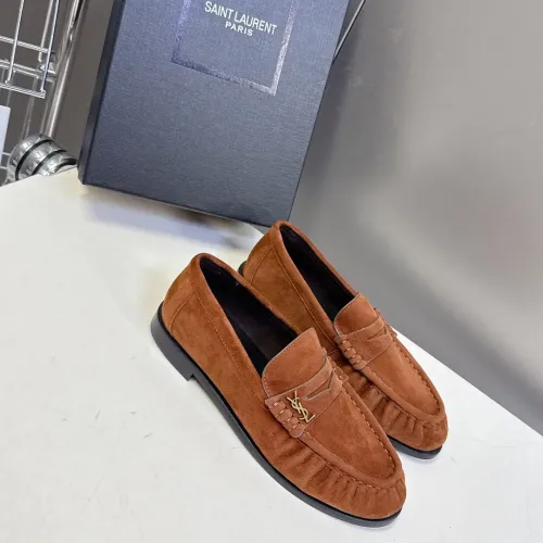 Yves Saint Laurent YSL Leather Shoes For Women #1456143 $118.00 USD, Wholesale Replica Yves Saint Laurent YSL Leather Shoes