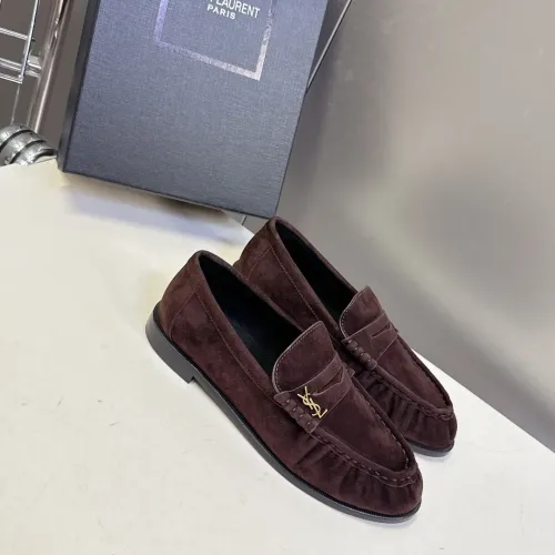 Yves Saint Laurent YSL Leather Shoes For Women #1456149 $118.00 USD, Wholesale Replica Yves Saint Laurent YSL Leather Shoes
