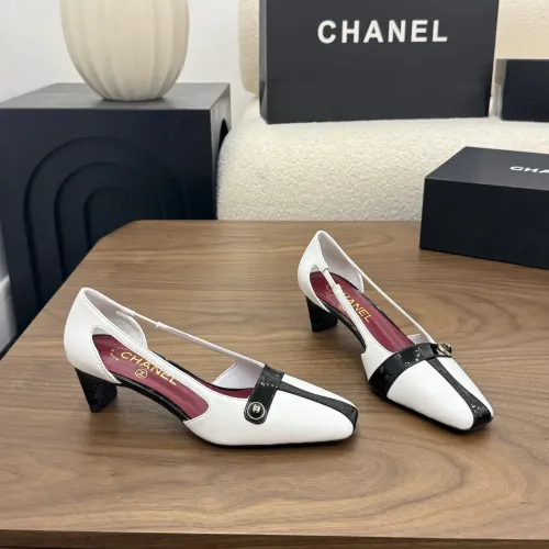 Replica Chanel High-Heeled Shoes For Women #1456158 $105.00 USD for Wholesale