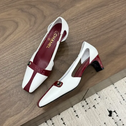 Chanel High-Heeled Shoes For Women #1456159 $105.00 USD, Wholesale Replica Chanel High-Heeled Shoes