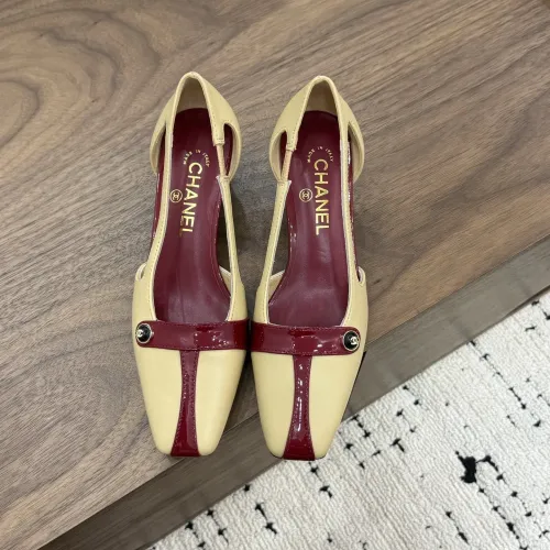 Replica Chanel High-Heeled Shoes For Women #1456160 $105.00 USD for Wholesale