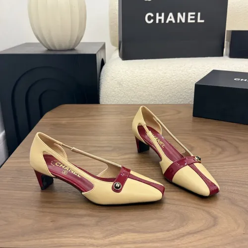 Replica Chanel High-Heeled Shoes For Women #1456160 $105.00 USD for Wholesale