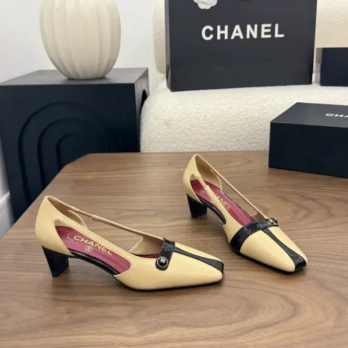 Replica Chanel High-Heeled Shoes For Women #1456161 $105.00 USD for Wholesale