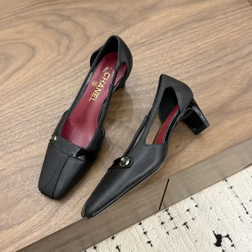 Chanel High-Heeled Shoes For Women #1456163 $105.00 USD, Wholesale Replica Chanel High-Heeled Shoes