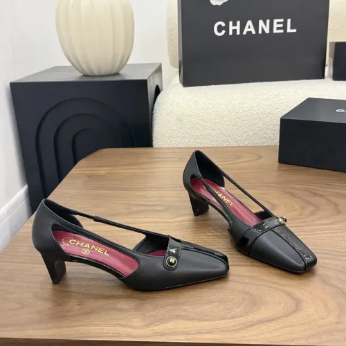 Replica Chanel High-Heeled Shoes For Women #1456163 $105.00 USD for Wholesale