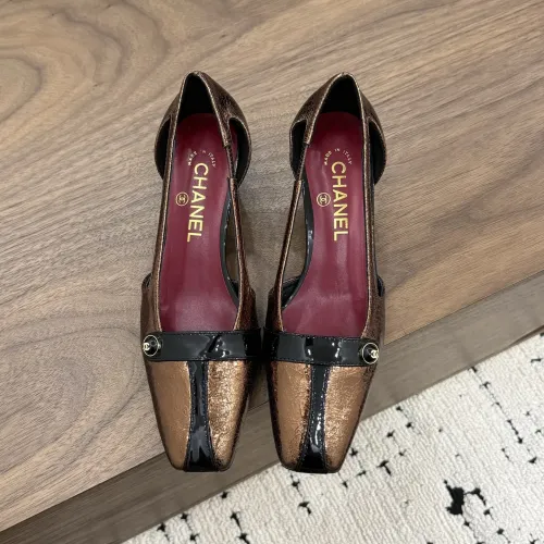Replica Chanel High-Heeled Shoes For Women #1456164 $105.00 USD for Wholesale