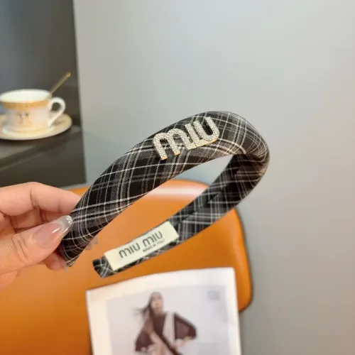 MIU MIU Headband For Women #1456233 $27.00 USD, Wholesale Replica MIU MIU Headband