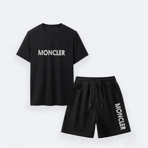 Moncler Tracksuits Short Sleeved For Men #1456234 $42.00 USD, Wholesale Replica Moncler Tracksuits