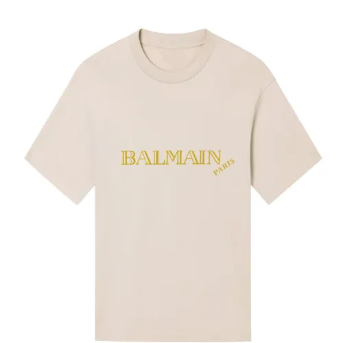 Balmain T-Shirts Short Sleeved For Men #1456250