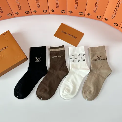 Louis Vuitton LV Socks #1456837 $29.00 USD, Wholesale Replica Louis Vuitton LV Socks