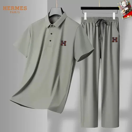 Hermes Tracksuits Short Sleeved For Men #1457208 $72.00 USD, Wholesale Replica Hermes Tracksuits