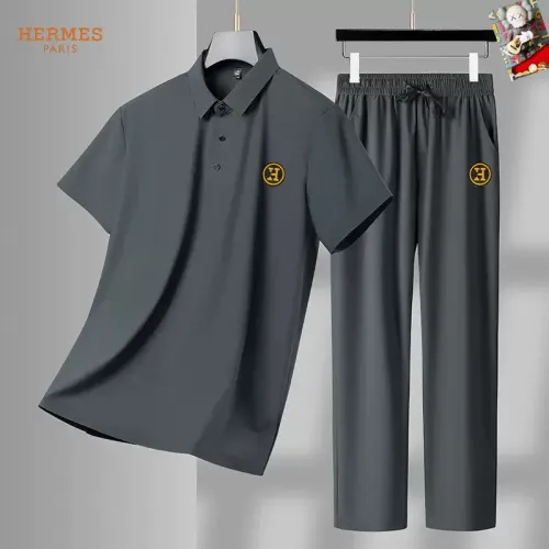 Hermes Tracksuits Short Sleeved For Men #1457229 $72.00 USD, Wholesale Replica Hermes Tracksuits