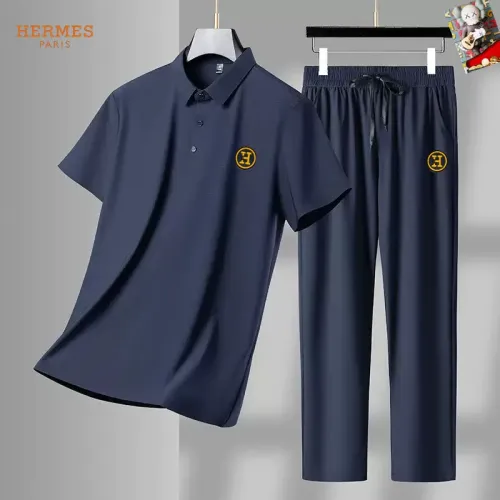 Hermes Tracksuits Short Sleeved For Men #1457230 $72.00 USD, Wholesale Replica Hermes Tracksuits