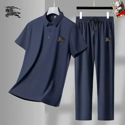 Burberry Tracksuits Short Sleeved For Men #1457238 $72.00 USD, Wholesale Replica Burberry Tracksuits