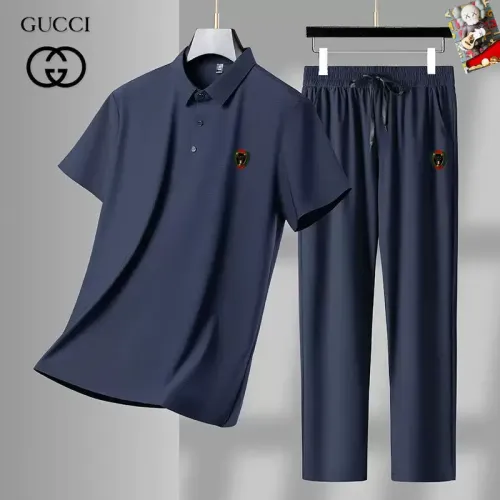 Gucci Tracksuits Short Sleeved For Men #1457254 $72.00 USD, Wholesale Replica Gucci Tracksuits