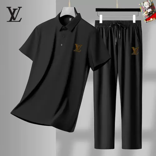 Louis Vuitton LV Tracksuits Short Sleeved For Men #1457267 $72.00 USD, Wholesale Replica Louis Vuitton LV Tracksuits