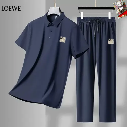 LOEWE Tracksuits Short Sleeved For Men #1457274 $72.00 USD, Wholesale Replica LOEWE Tracksuits