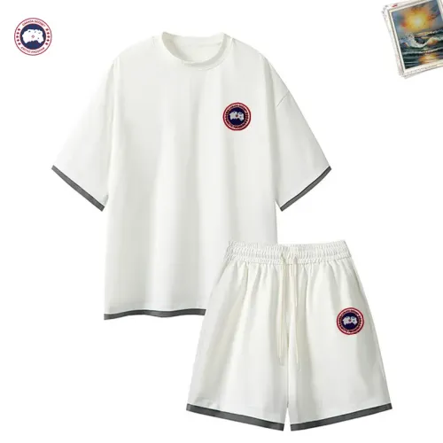 Canada Goose Tracksuits Short Sleeved For Men #1457334