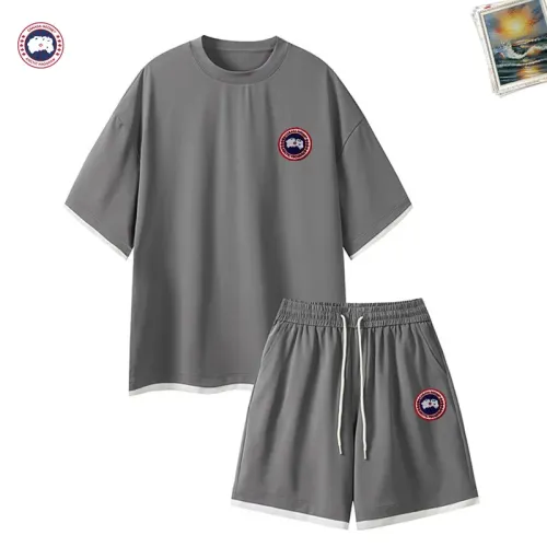 Canada Goose Tracksuits Short Sleeved For Men #1457335