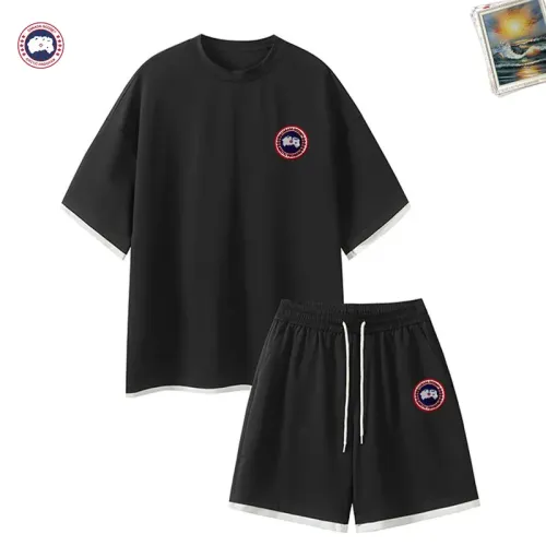 Canada Goose Tracksuits Short Sleeved For Men #1457336