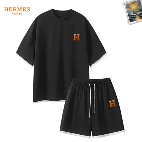 Hermes Tracksuits Short Sleeved For Men #1457339 $52.00 USD, Wholesale Replica Hermes Tracksuits