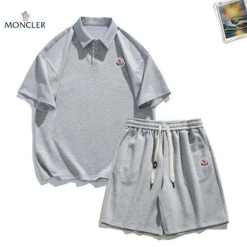 Moncler Tracksuits Short Sleeved For Men #1457353 $52.00 USD, Wholesale Replica Moncler Tracksuits