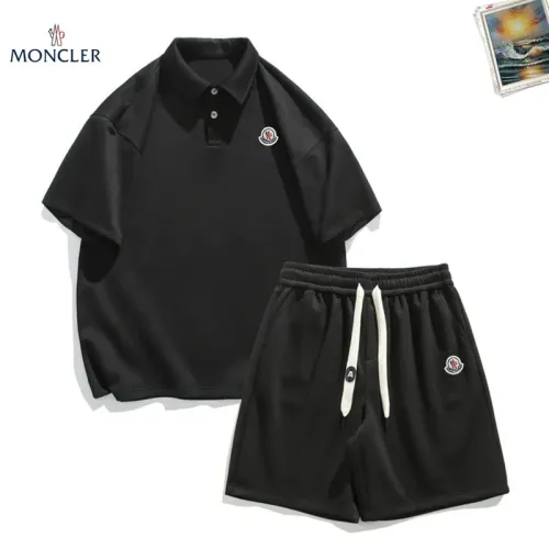 Moncler Tracksuits Short Sleeved For Men #1457354 $52.00 USD, Wholesale Replica Moncler Tracksuits