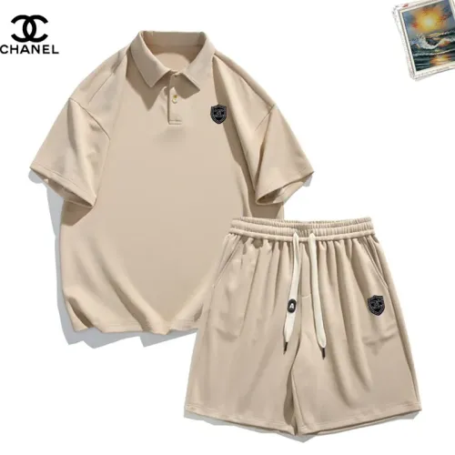 Chanel Tracksuits Short Sleeved For Men #1457360 $52.00 USD, Wholesale Replica Chanel Tracksuits