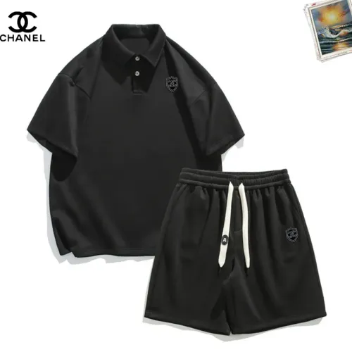 Chanel Tracksuits Short Sleeved For Men #1457362 $52.00 USD, Wholesale Replica Chanel Tracksuits