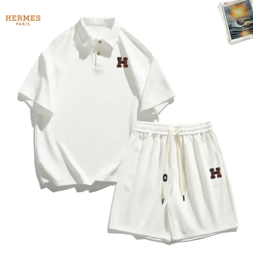Hermes Tracksuits Short Sleeved For Men #1457373 $52.00 USD, Wholesale Replica Hermes Tracksuits