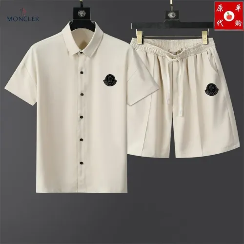 Moncler Tracksuits Short Sleeved For Men #1457377 $48.00 USD, Wholesale Replica Moncler Tracksuits