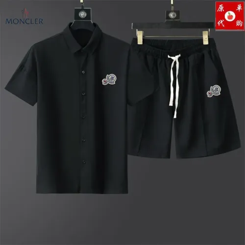 Moncler Tracksuits Short Sleeved For Men #1457404 $48.00 USD, Wholesale Replica Moncler Tracksuits