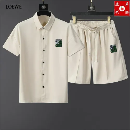 LOEWE Tracksuits Short Sleeved For Men #1457413 $48.00 USD, Wholesale Replica LOEWE Tracksuits