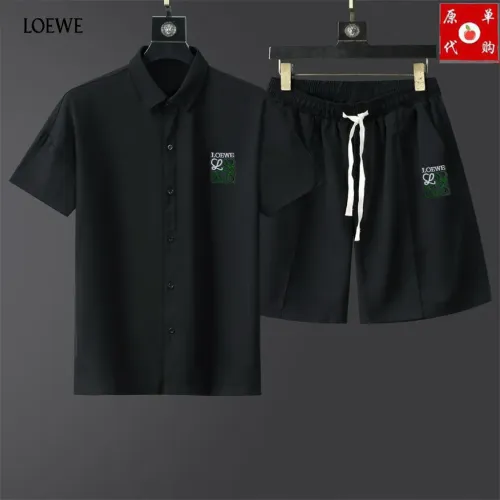 LOEWE Tracksuits Short Sleeved For Men #1457414 $48.00 USD, Wholesale Replica LOEWE Tracksuits