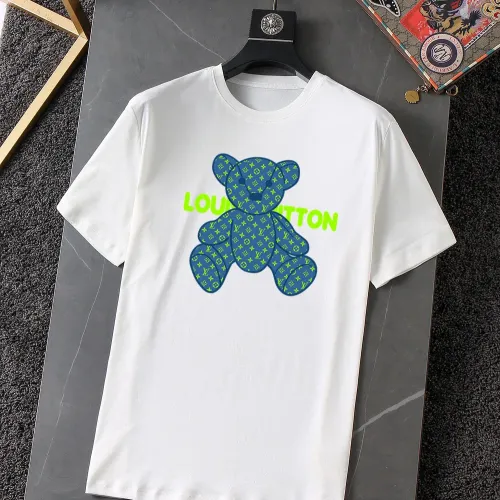 Louis Vuitton LV T-Shirts Short Sleeved For Unisex #1457531 $25.00 USD, Wholesale Replica Louis Vuitton LV T-Shirts