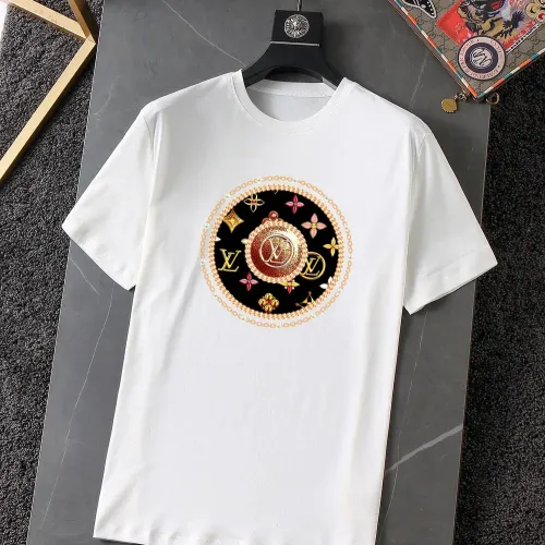Louis Vuitton LV T-Shirts Short Sleeved For Unisex #1457543 $25.00 USD, Wholesale Replica Louis Vuitton LV T-Shirts