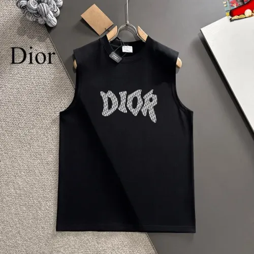 Christian Dior T-Shirts Sleeveless For Unisex #1457570 $25.00 USD, Wholesale Replica Christian Dior T-Shirts