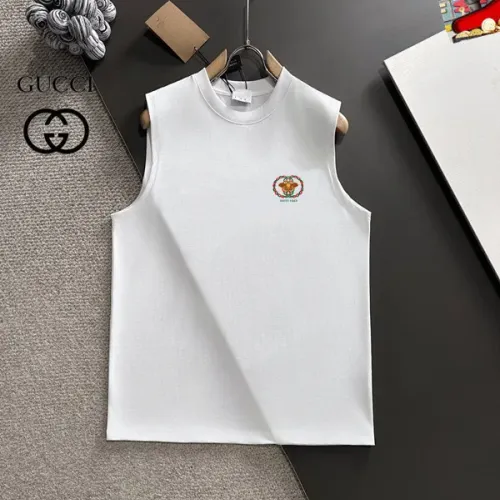 Gucci T-Shirts Sleeveless For Unisex #1457575 $25.00 USD, Wholesale Replica Gucci T-Shirts