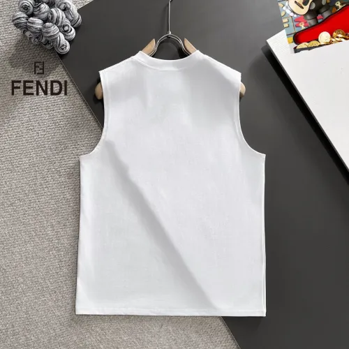 Replica Fendi T-Shirts Sleeveless For Unisex #1457616 $25.00 USD for Wholesale