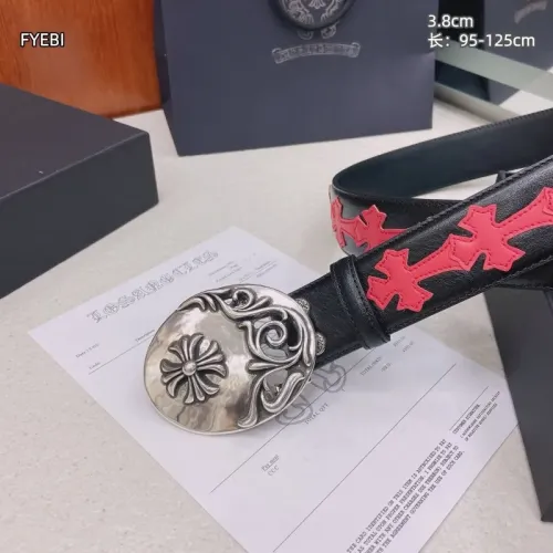 Replica Chrome Hearts AAA Quality Belts For Men #1457744 $105.00 USD for Wholesale