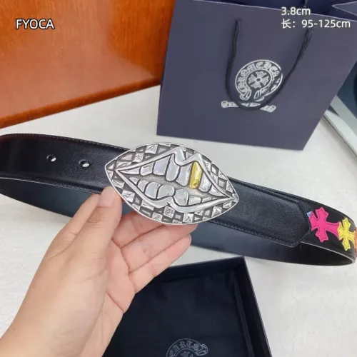 Replica Chrome Hearts AAA Quality Belts For Men #1457773 $112.00 USD for Wholesale