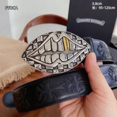 Replica Chrome Hearts AAA Quality Belts For Men #1457777 $112.00 USD for Wholesale